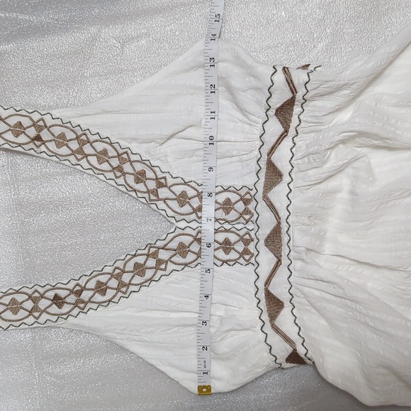 Mai Tai Women's White Halter Top Size Large - Picture 12 of 14